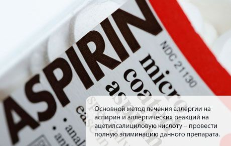 Allergia all'aspirina