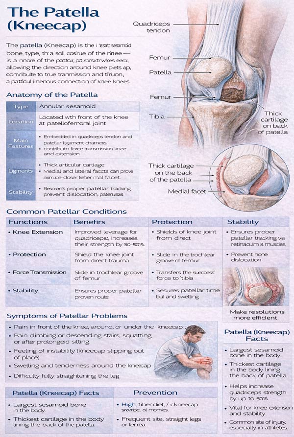 Rotula Netter Rotula: struttura, funzioni, patologie e trattamento | Health Facts ...
